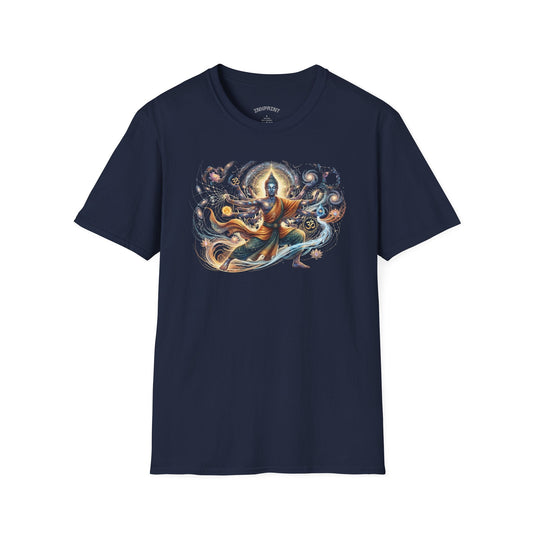 Buddha Cosmic Flow T-Shirt - inkprint