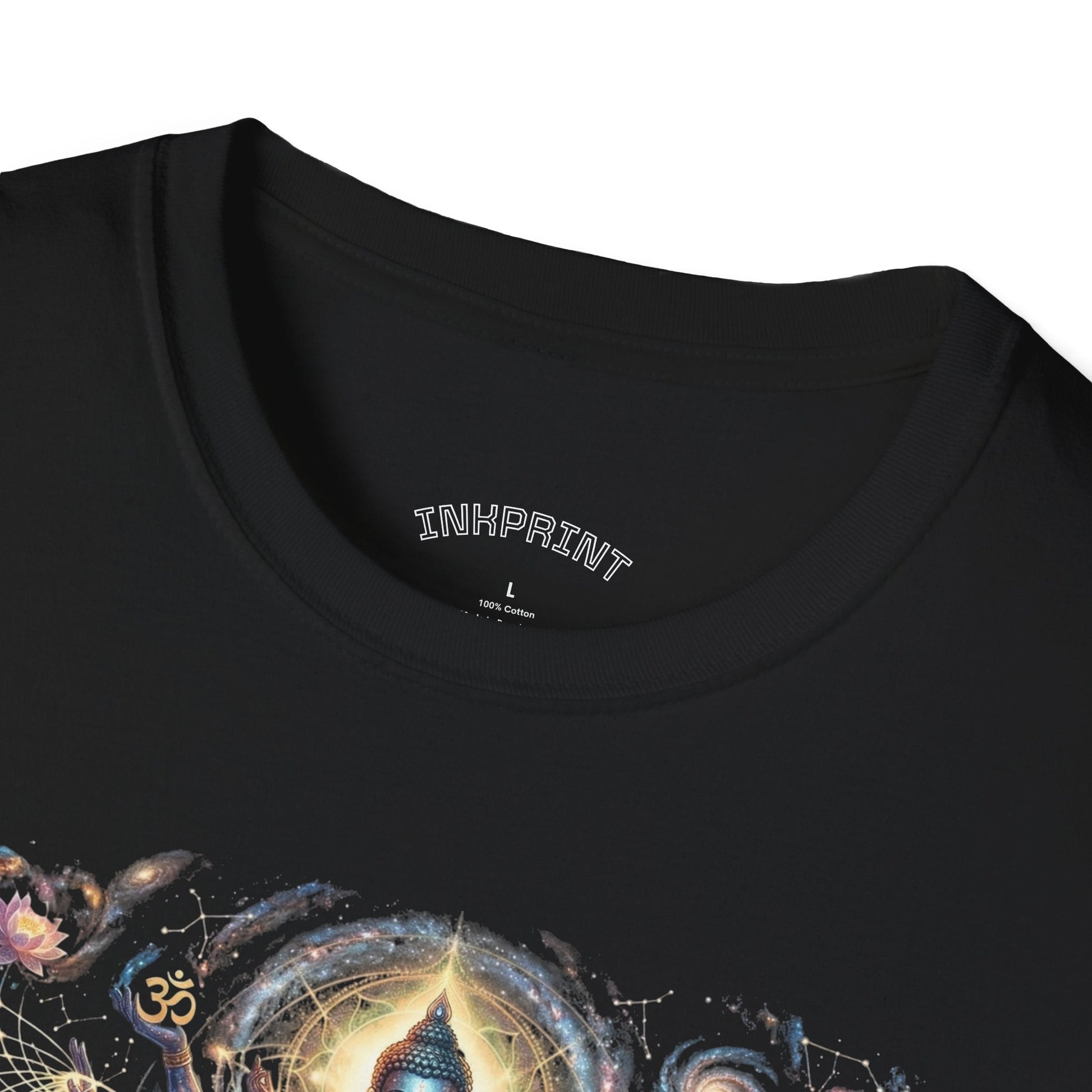 Buddha Cosmic Flow T-Shirt - inkprint