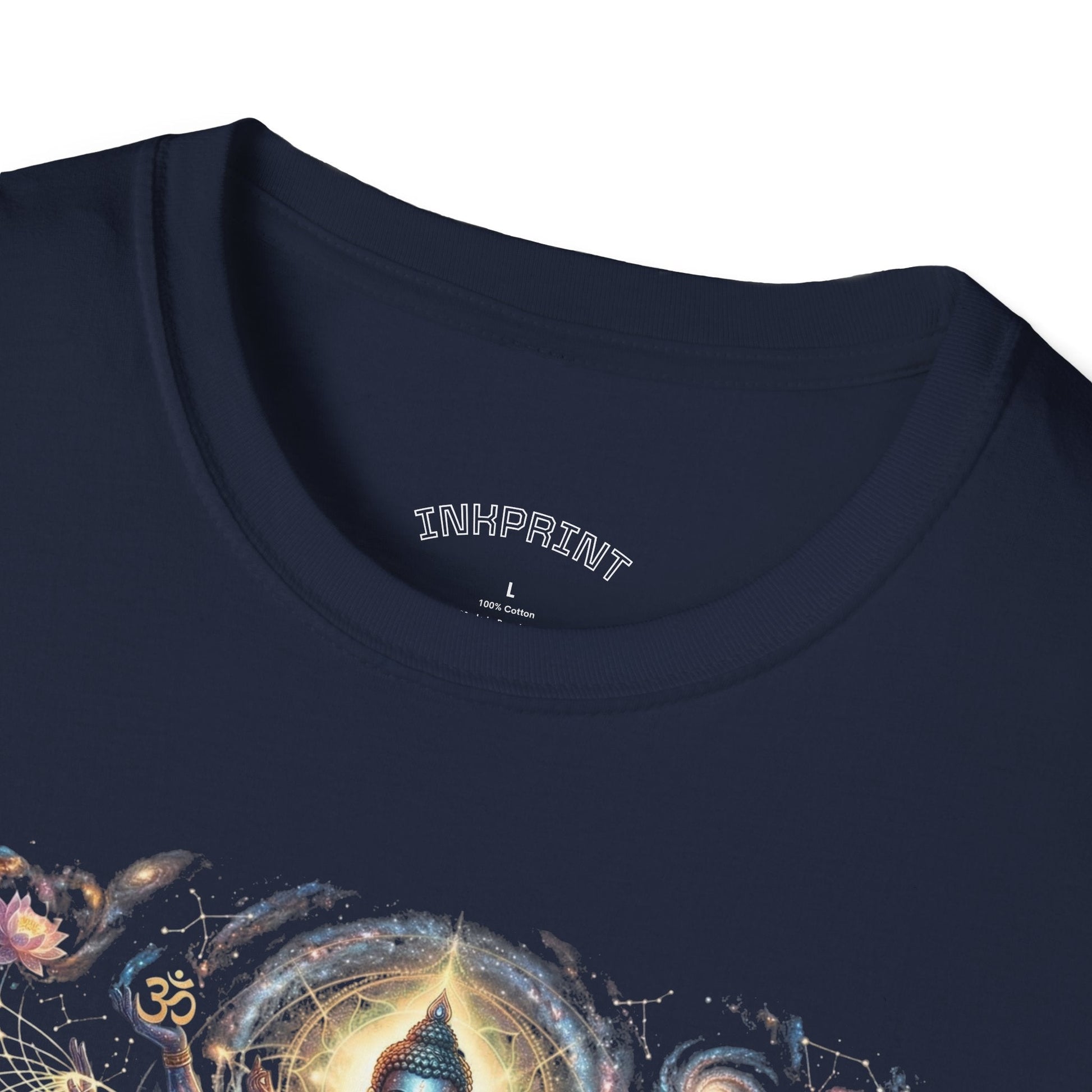 Buddha Cosmic Flow T-Shirt - inkprint