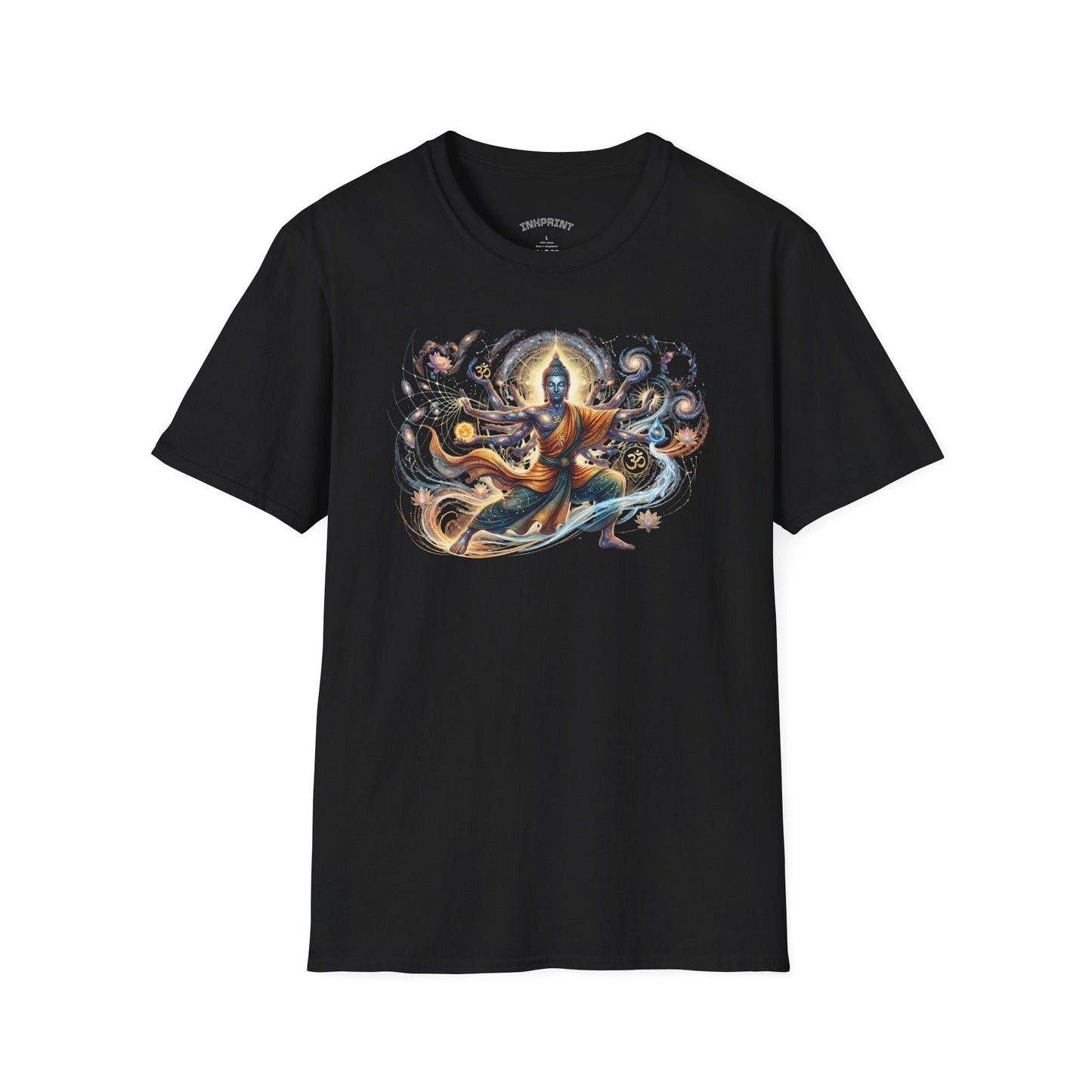 Buddha Cosmic Flow T-Shirt - inkprint