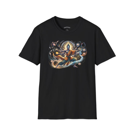 Buddha Cosmic Flow T-Shirt - inkprint