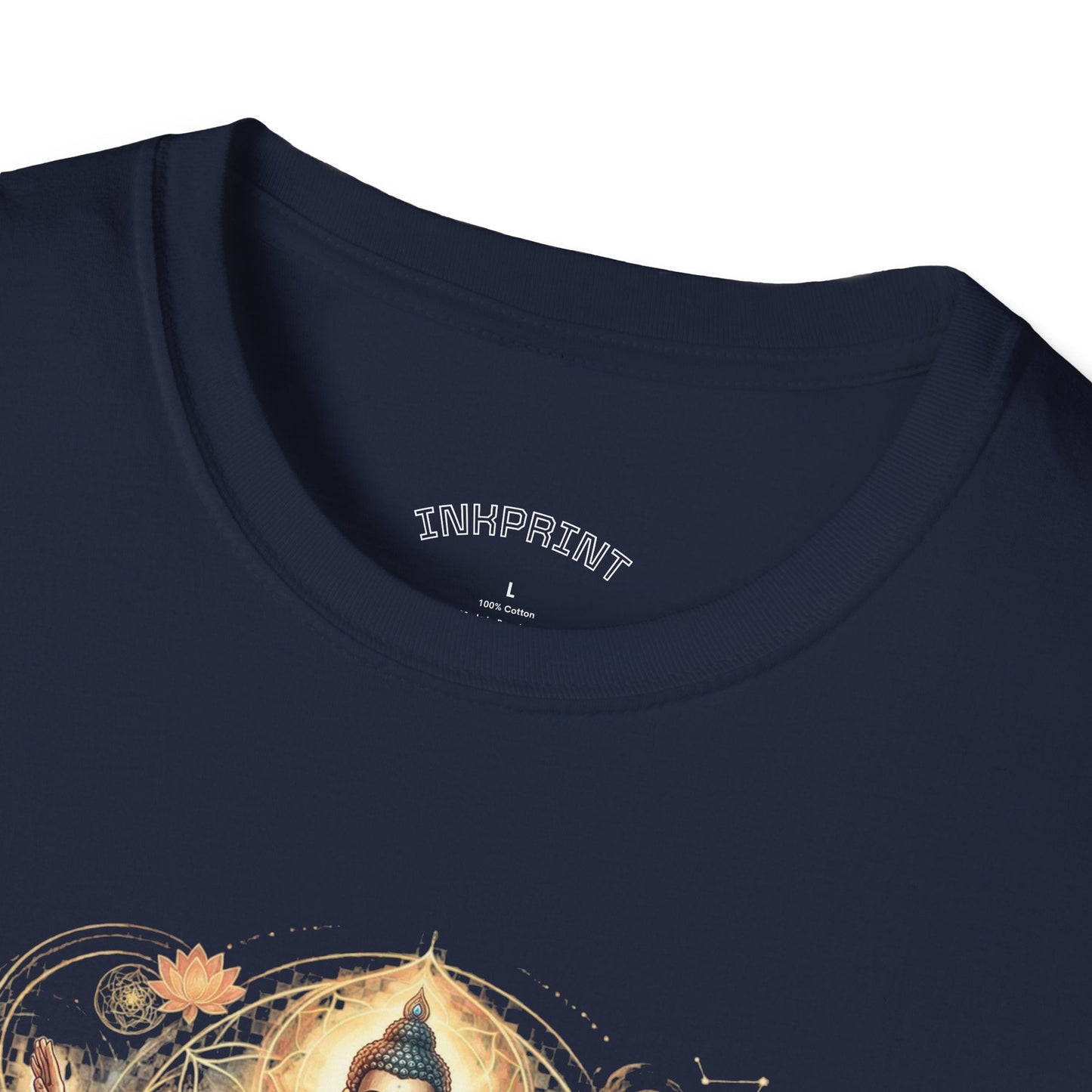 Buddha Martial Arts T-Shirt — Zen Warrior Graphic Tee for Yoga & Meditation - inkprint