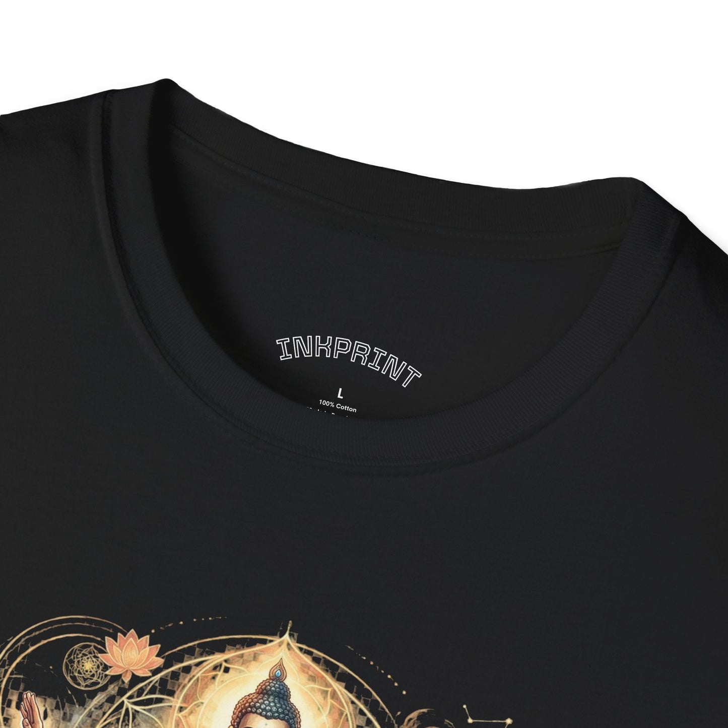 Buddha Martial Arts T-Shirt — Zen Warrior Graphic Tee for Yoga & Meditation - inkprint