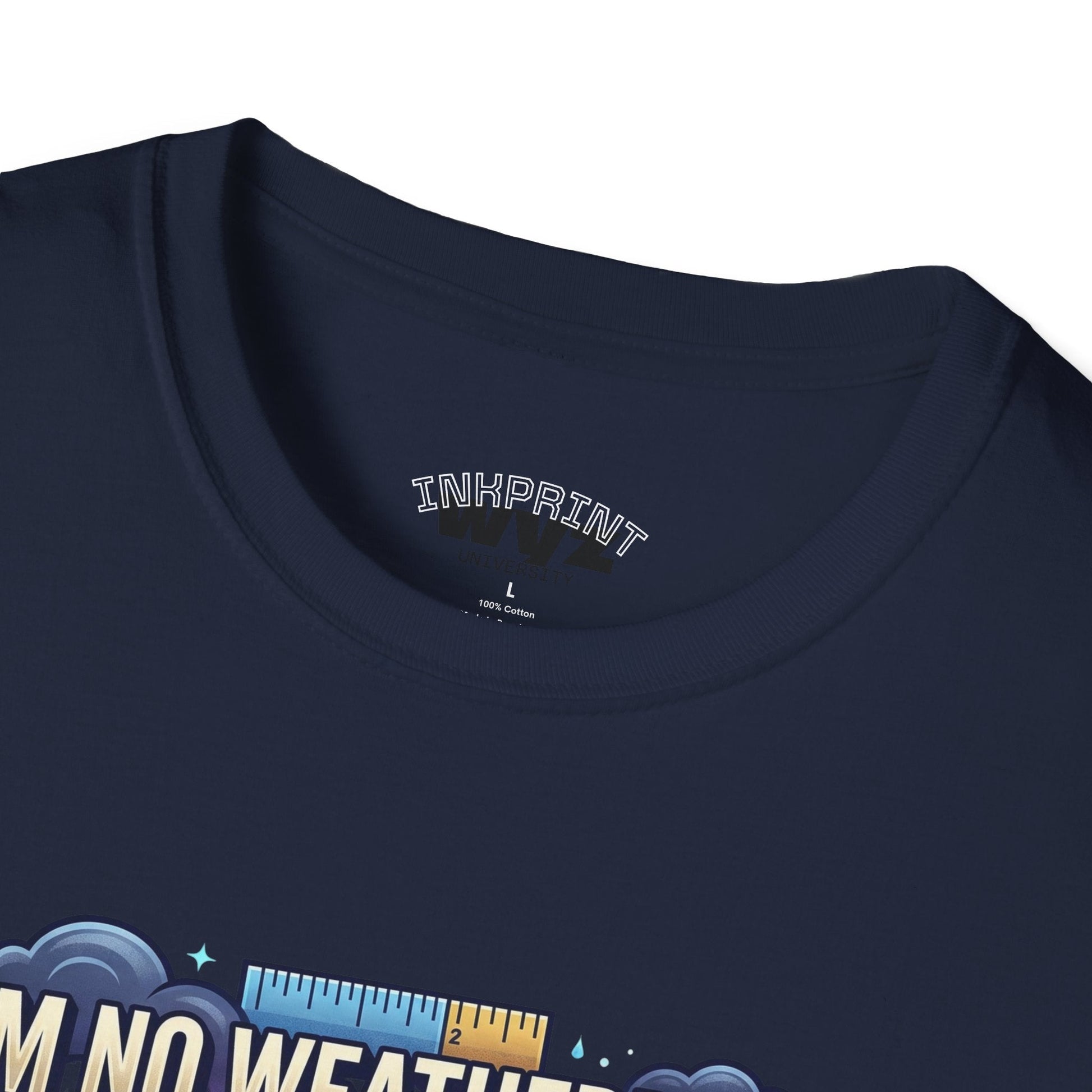 Funny Weather Joke T-Shirt — “I’m No Weatherman But You Can Expect A Few Inches Tonight” - inkprint