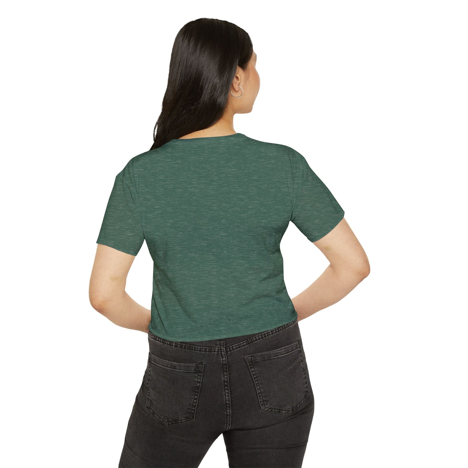 Let's Luck Crop Top — Women's Festival Party Graphic Tee - inkprint