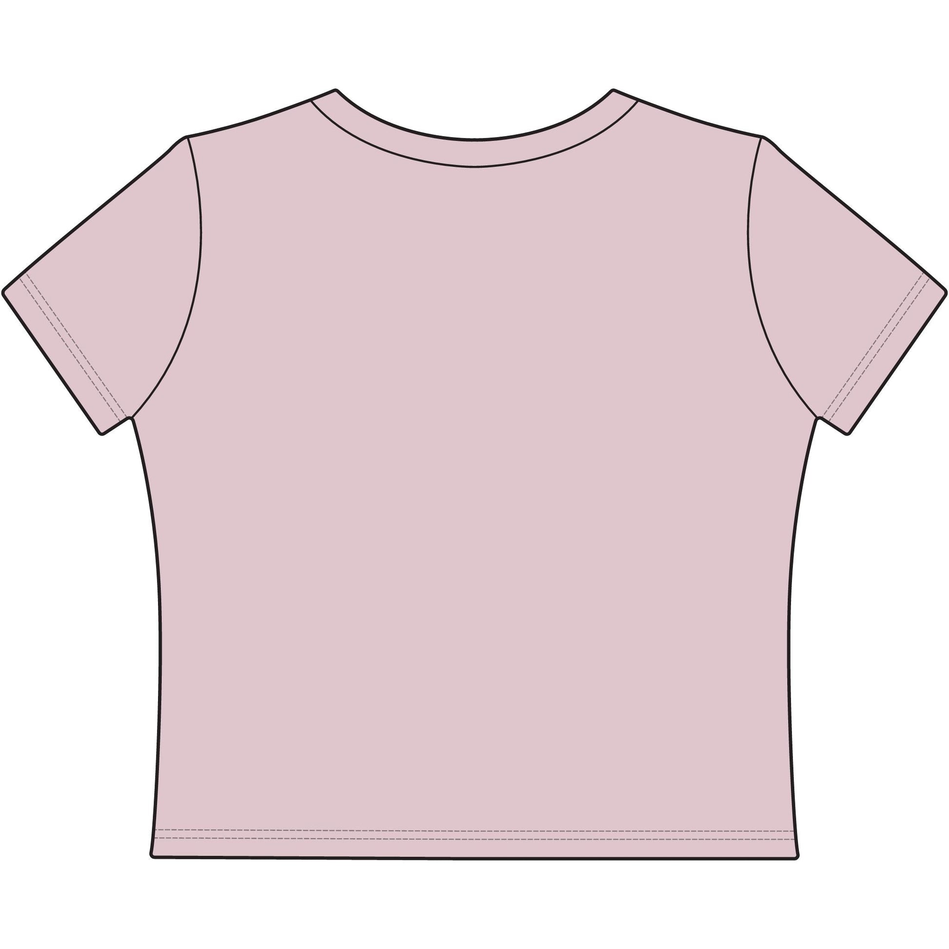 Ohh My Pussy Women's Baby Tee — Retro Pink & Yellow Script Graphic Tee - inkprint