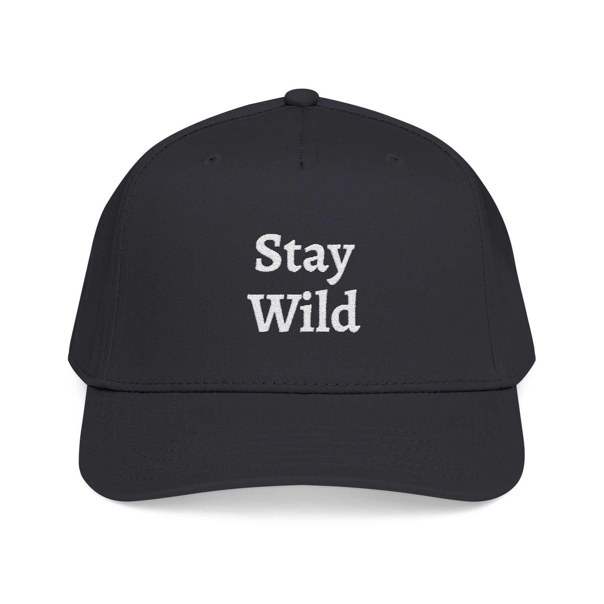 Stay Wild Baseball Cap — Vintage Outdoor Adventure Hat - inkprint