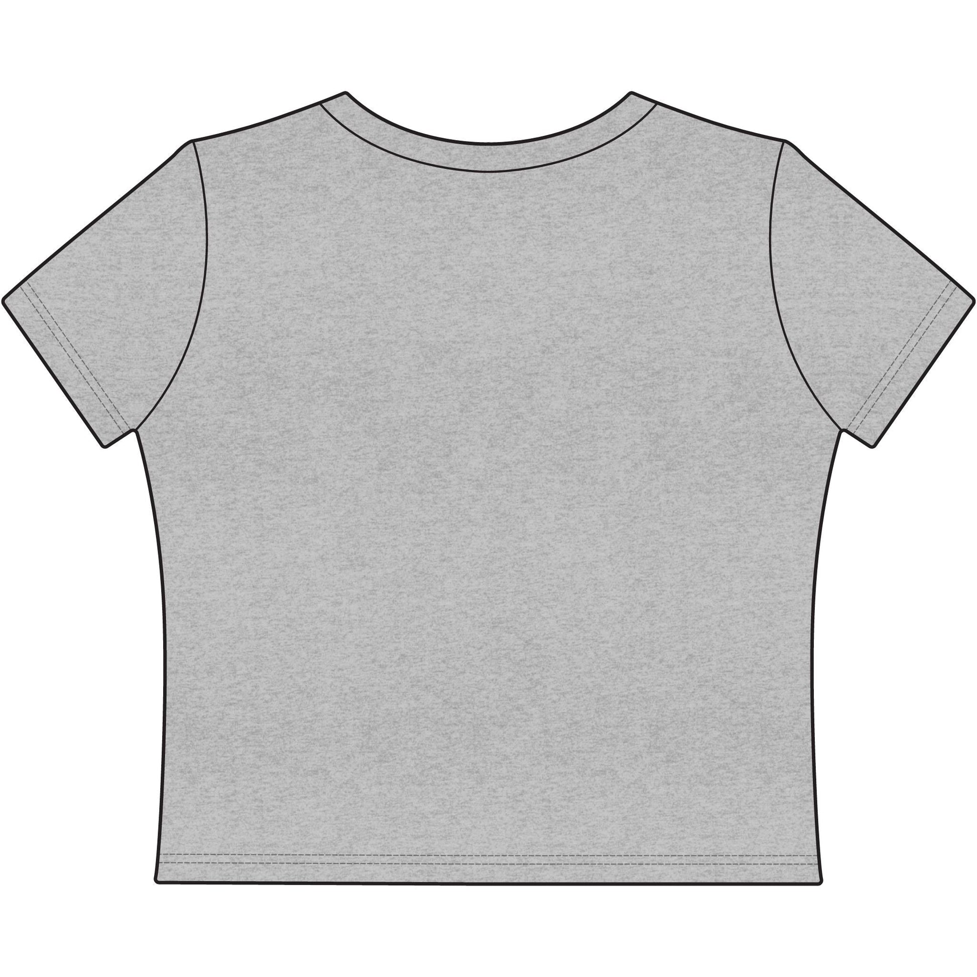 Women's Baby Tee — "I Don't Make Mistakes, I Date Them" Slogan Tee - inkprint